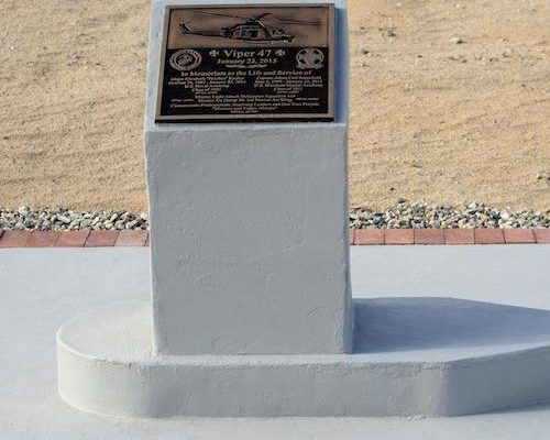 MWSS-374 constructs memorial to honor fallen pilots